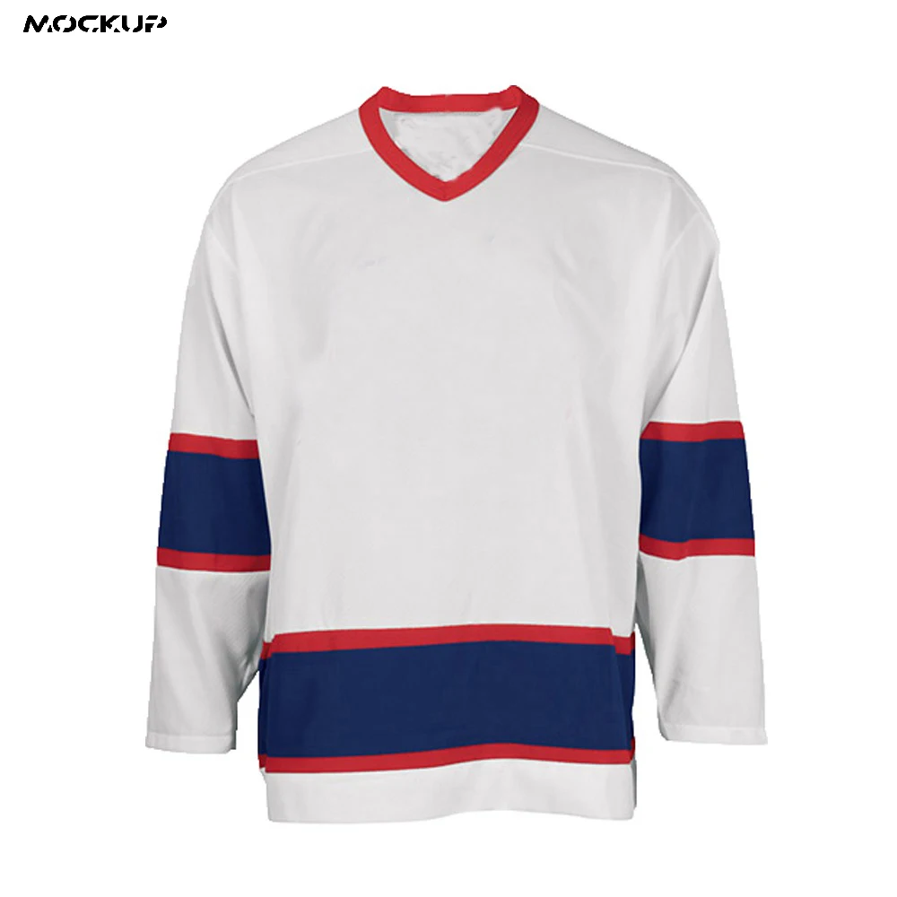 Street Wear Men Custom Made Sublimation breathable fabric ice hockey  High Quality Printed uniforms