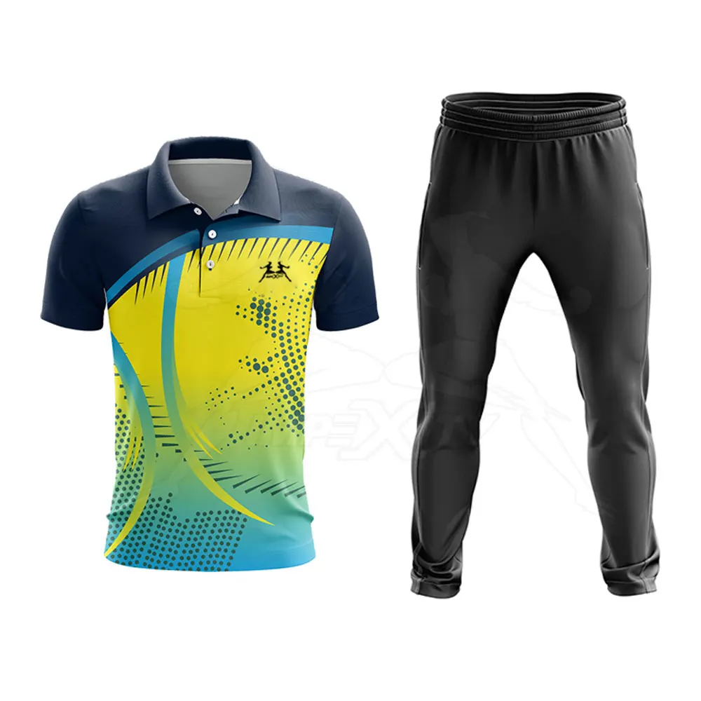 Высокое качество индивидуальная сублимированная одежда для крикета форма с трикотажными изделиями и