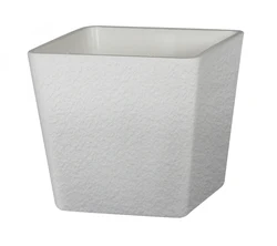 2022 New Model Flower Pots Decorative Pot Flowers Square Bowl Plastic Flower Pot For Indoor Outdoor Decoration