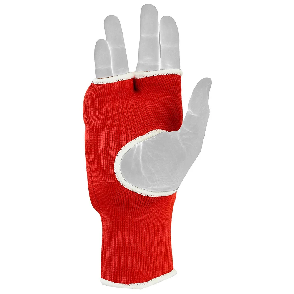 Karate Mitts Elasticated Cotton Martial Arts Boxing MMA Training Inner Glove