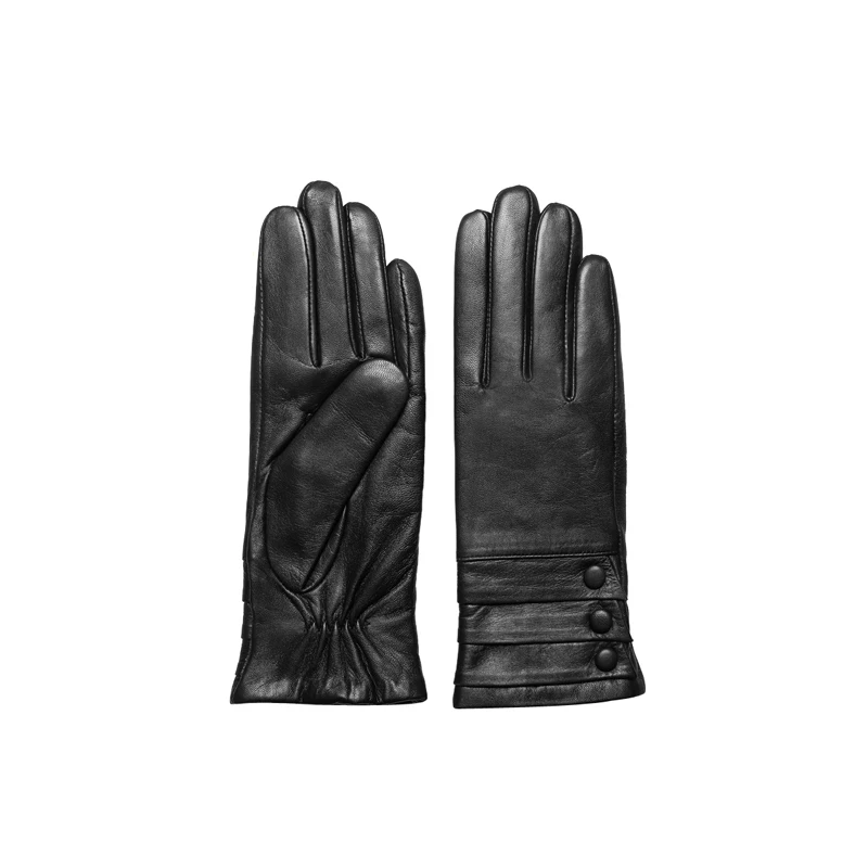 2025 Hot selling Best quality Leather winter season low price pure cow hide leather gloves casual wear Fashion Gloves