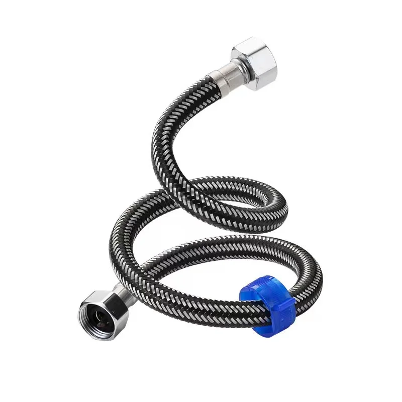 Double-headed  Alumium and Alloy copper inset Flexible hose