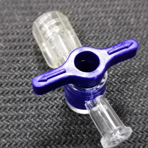 Factory Wholesale Luer Lock Syringe Connector Plastic Stopcock Valve