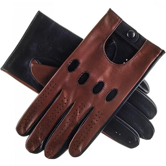 
New Arrival Reversible Design Highly Durable Leather Driving Gloves 