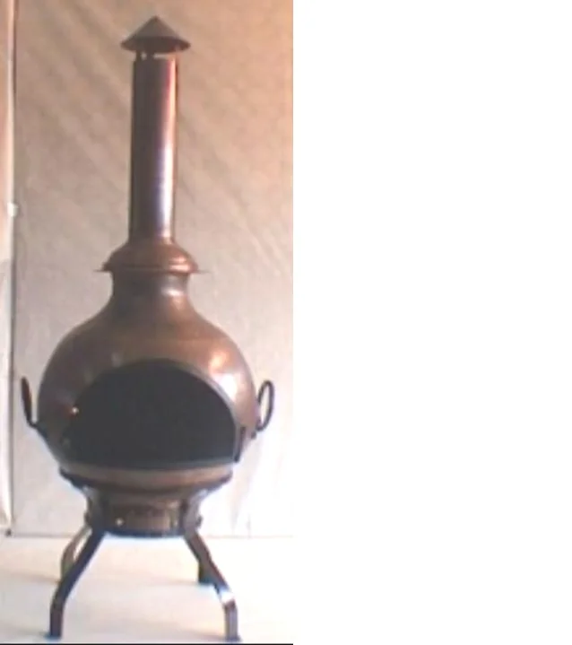 
German Portable Chiminea Fire Pit 