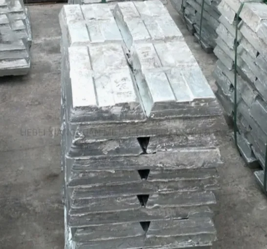 Supply Zinc Alloy Ingot Zamak 3 Zamak5 Zamak 8 with Lowest Price