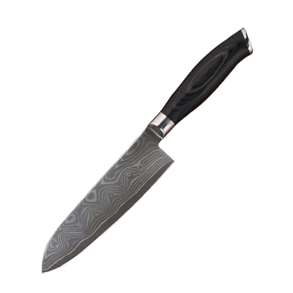 Handmade Damascus 100% Stainless Steel Custom Design Cheap Price Forged Chef Knife Set Wooden Handle Material Custom Chef Knife