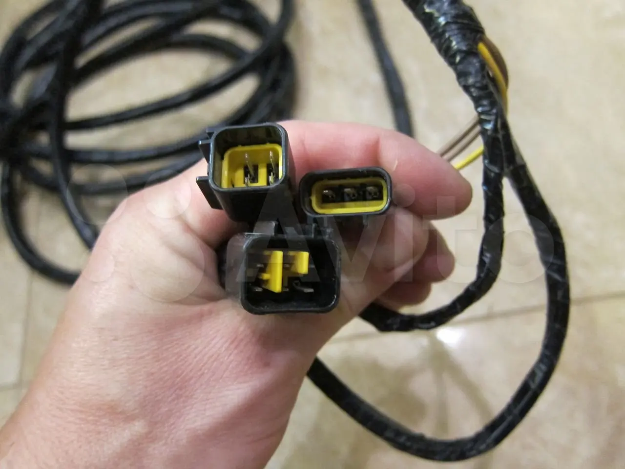 WIRE EXTENSION HARNESS 12.2M 6X6-8258A-J1 for Yamaha F350AETX