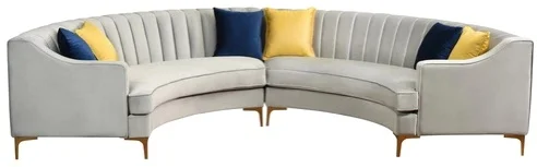 Современный бархатный диван из нержавеющей стали с золотыми ножками, набор мебели, угловые диваны для гостиной на 8 мест