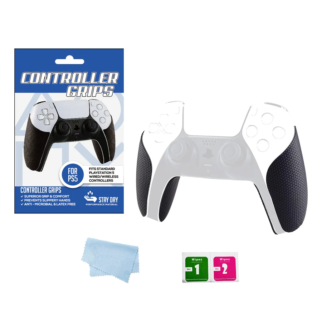 PS52021 контроллер удаляет противоскользящие накладки PS5 рукоятка противоскользящая наклейка на рукоятку защитный чехол для