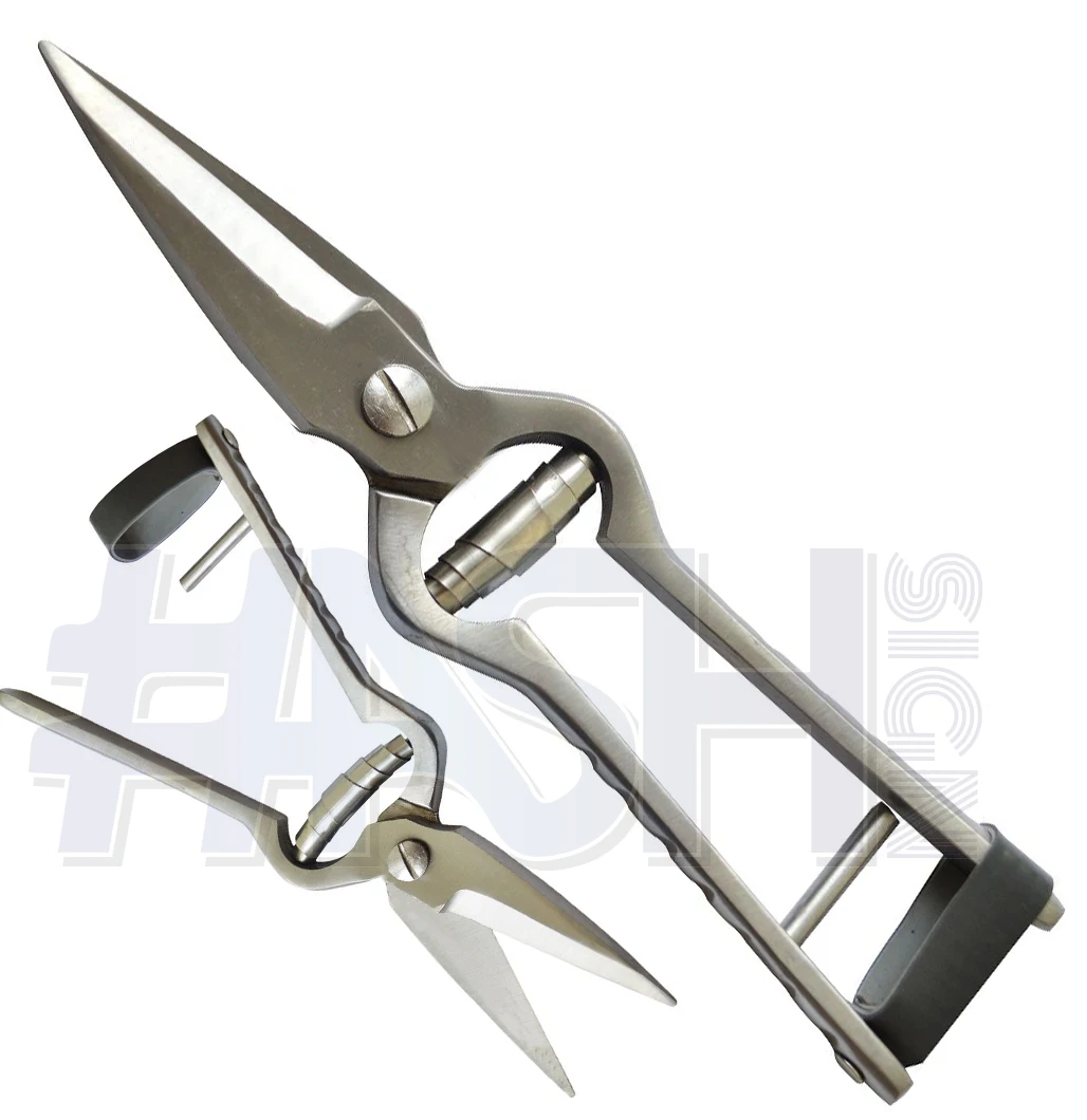 Foot Rot Shears Polished Stainless Steel Sheep Farrier Hoof Trimming Clippers