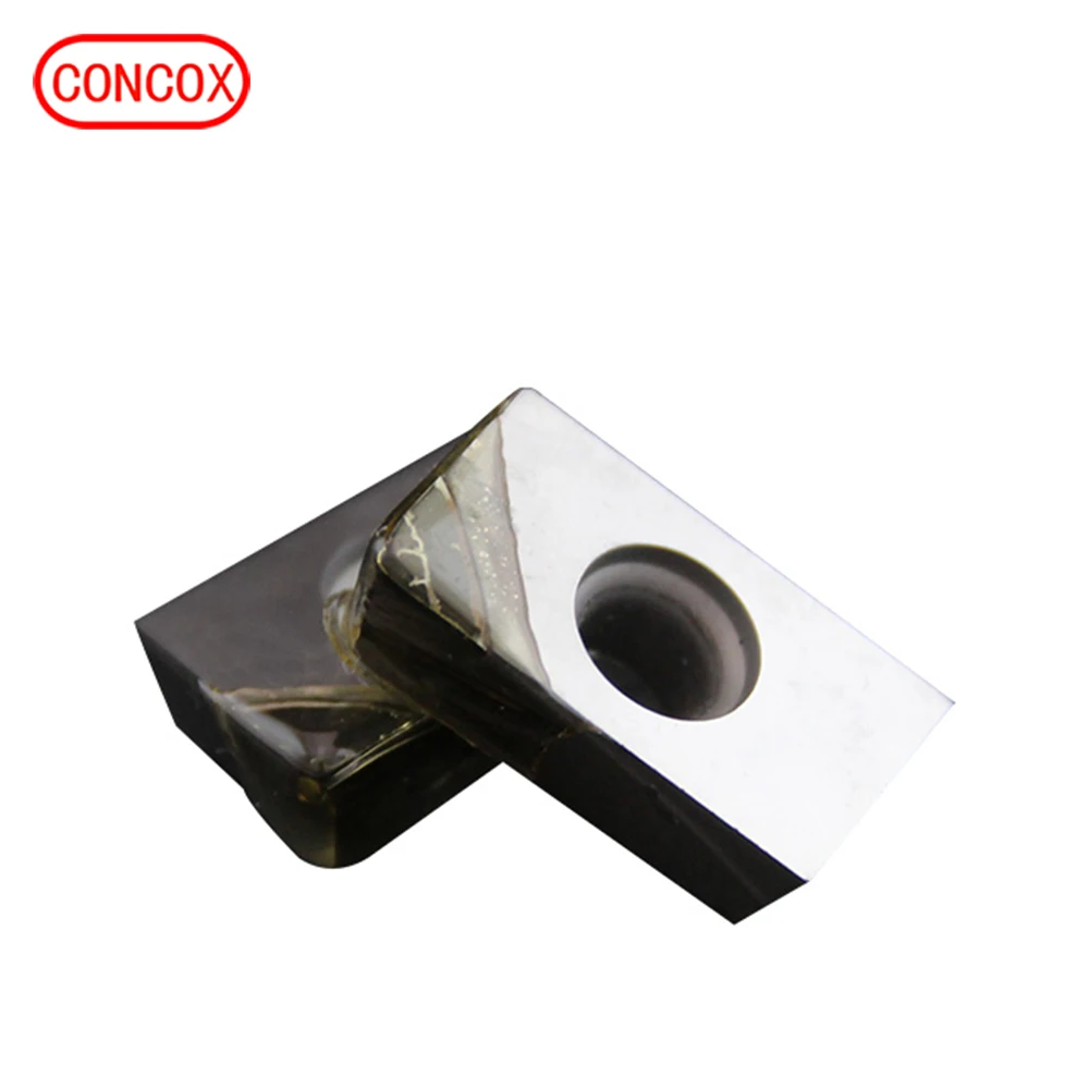 High Hardness APKT Safety Milling PCD Carbide Inserts For cnc cut