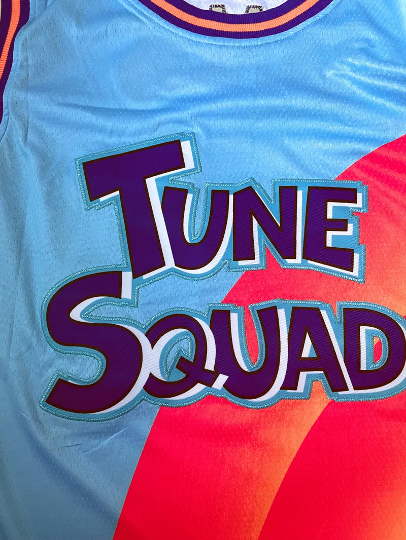 Tune Squad Basketball Jersey For Men Custom Basketball Jersey Costume Space Shirts Jam Tops Movie Tune LOLA Squad Bunny