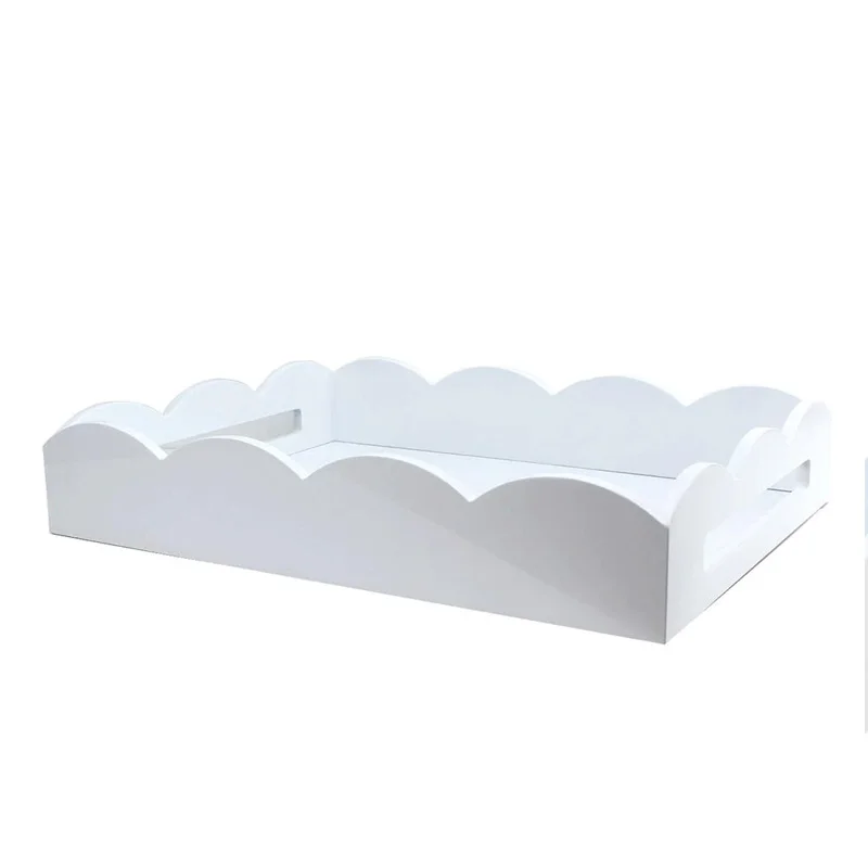 Лидер продаж лаковый сервировочный поднос из Вьетнама индивидуальная роспись ручной работы оптовая продажа