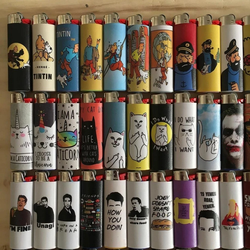 disposable flint cigarette plastic gas China manufacturer wholesale lighter FH-203