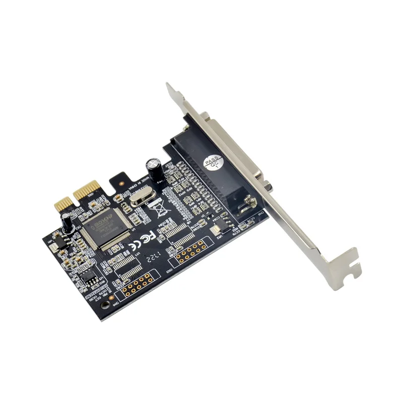 25Pin LPT Printer to PCI-E Express Card Converter AdapterPci-e parallel port DB25  MCS9901