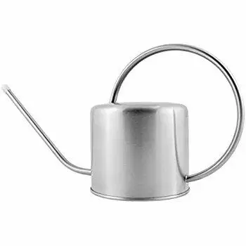 Новая классическая садовая кастрюля для полива цветов из нержавеющей стали декоративная дома и сада уличная