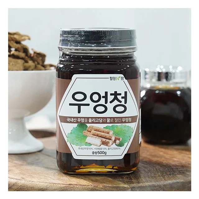 
Korean Honey Preserved Burdock (sugar free) Burdock tea Honey Tea Honey Jam 