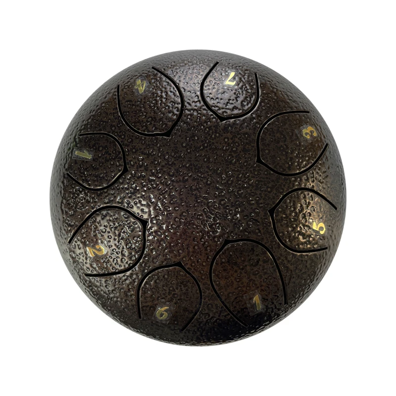 Высококачественный барабан для звуковой терапии lengua диаметром 6 дюймов, стальной барабан для языка с 8 заметками, детский барабан