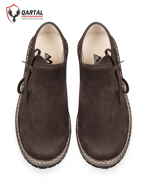 New Design  Genuine Leather Shoes Bavarian Custom Embroidery Shoes High Quality German Trachten Lederhosen Shoes