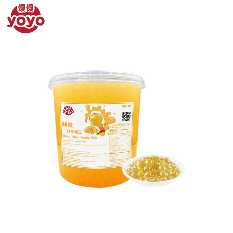 Соковый шар с ароматом меда Boba, Тайвань