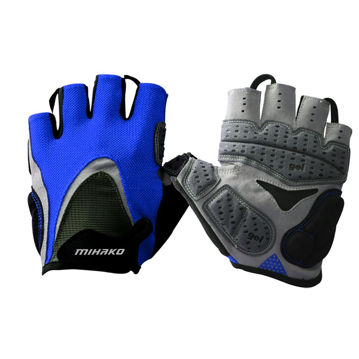 Non-Slip Breathable bicycle accessories Cycling Gel Pad Short Half Finger Gloves Fixed Sports Riding Gloves