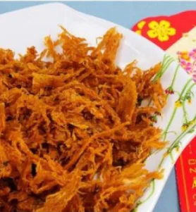 Экспорт стандартных пряных сладких сушеных кальмаров закусок/чипсов из Вьетнама