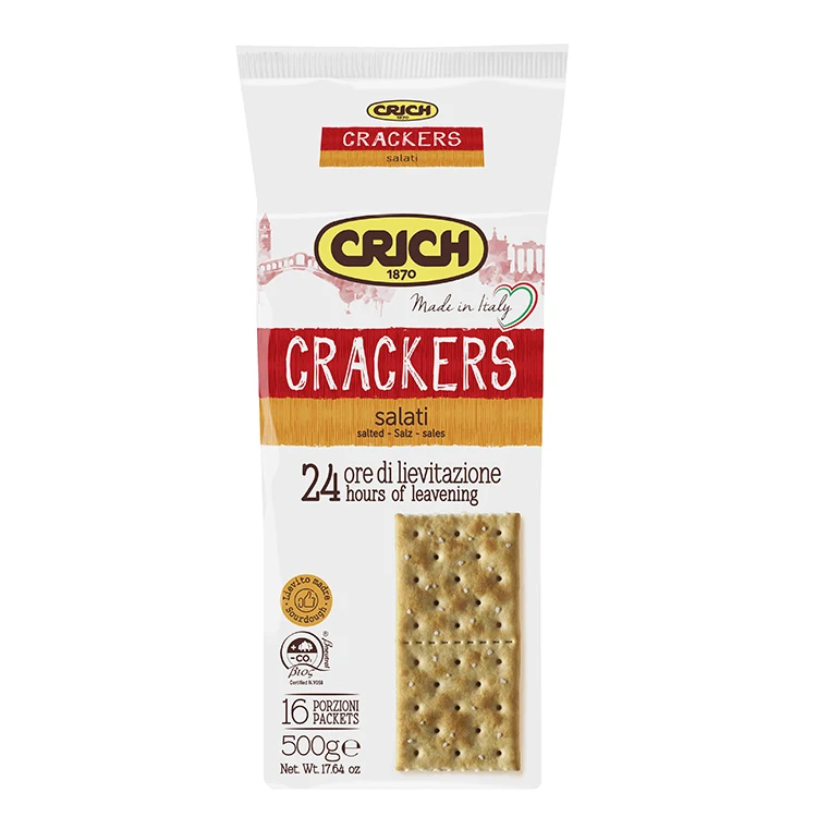 Salted cracker on top 500 g Crich