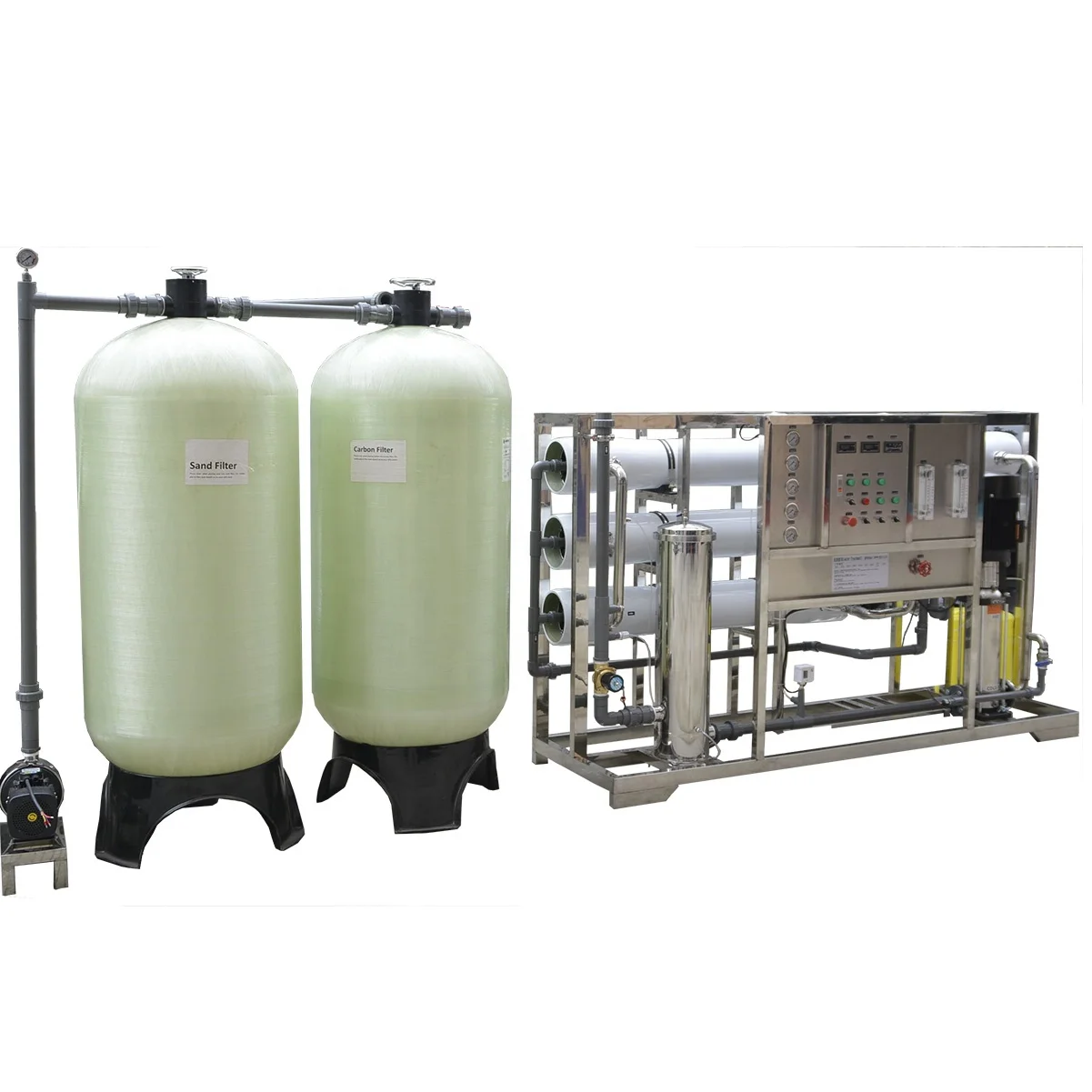 Water factory  10000 Liter per hour reverse osmosis water purification system for boiler