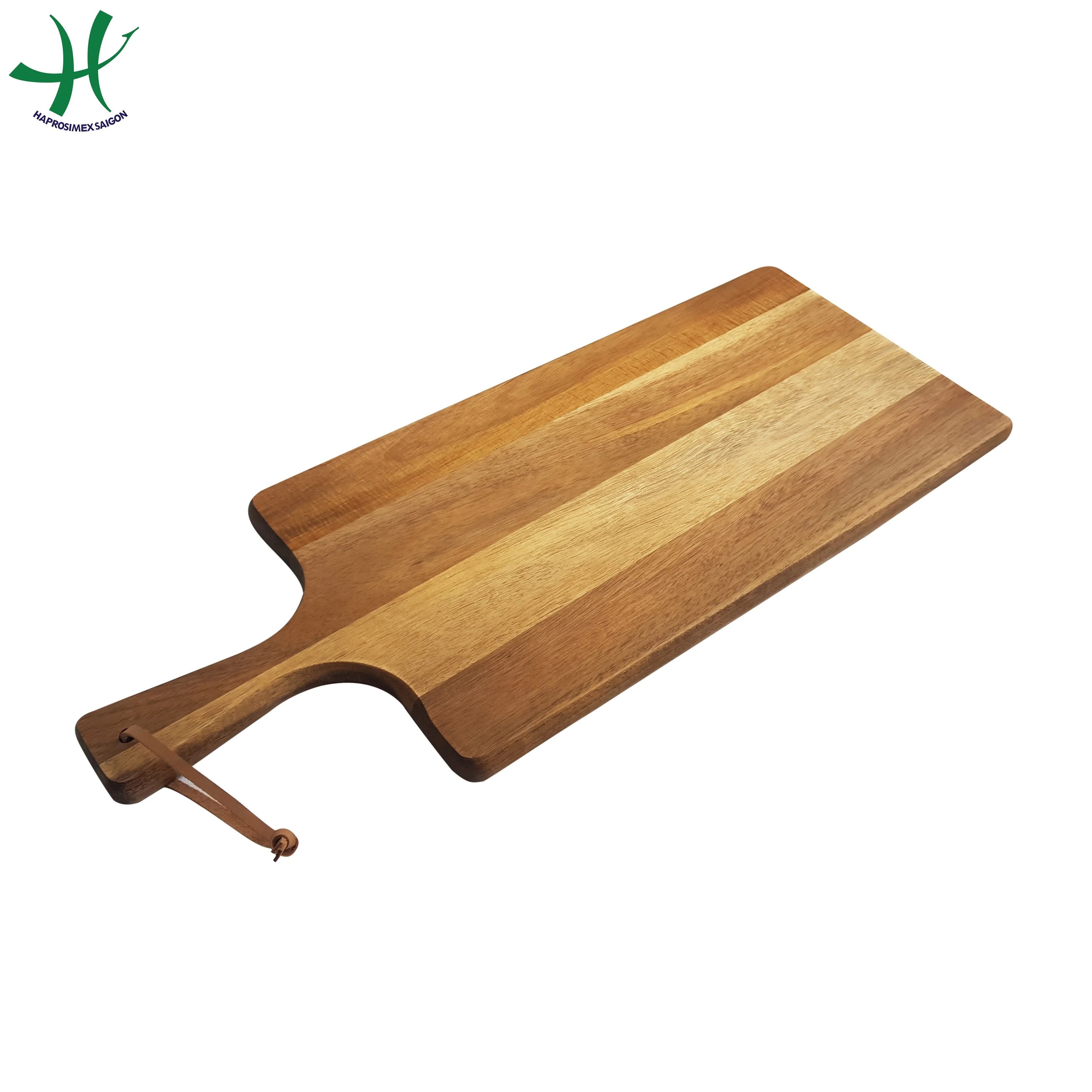Kitchen round wooden cutting board, acacica wooden large chopping board for kitchen accessories