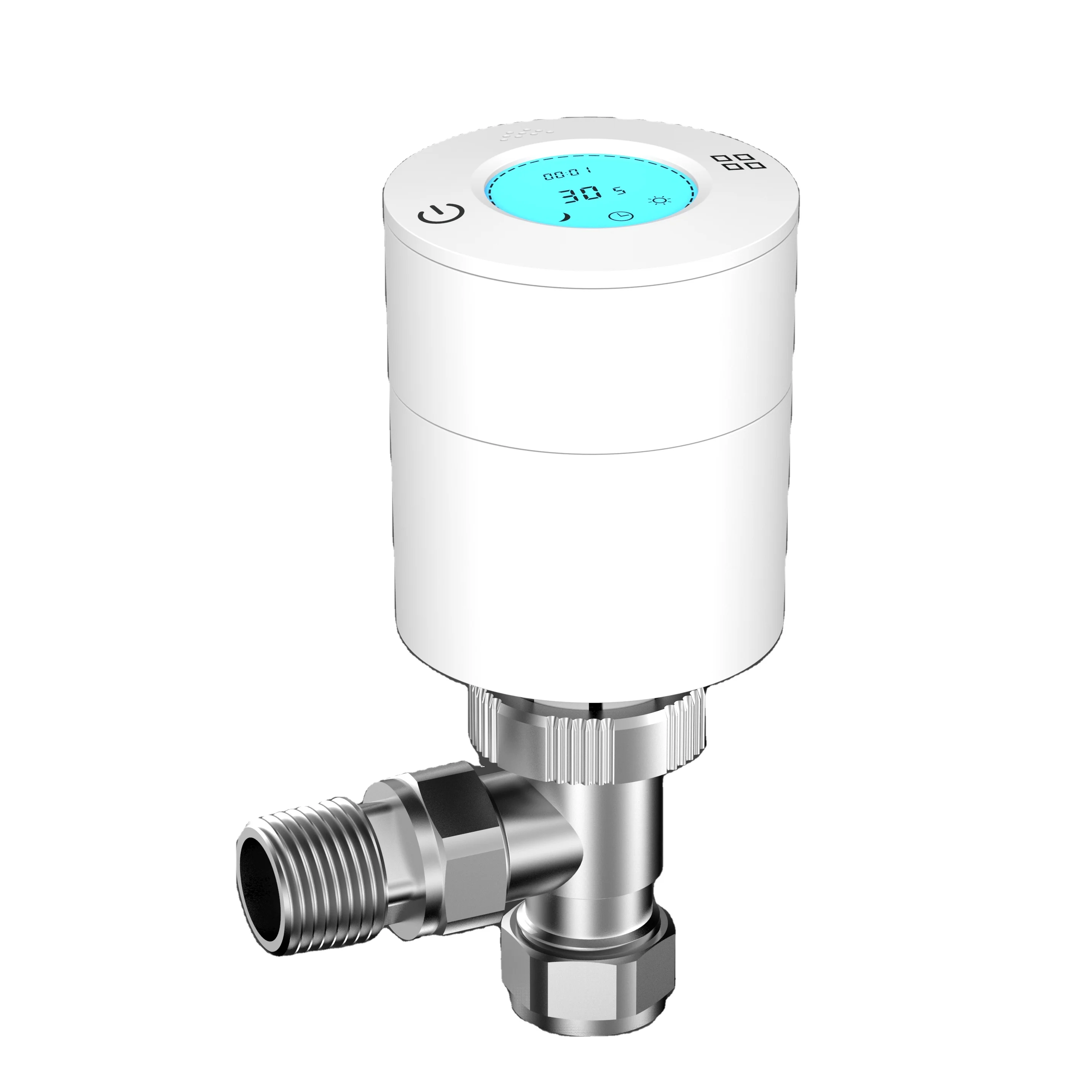 Doz Smart Thermostat Zigbee TRV Blue tooth Smart Remote Mobile Control Thermostatic Radiator Valve