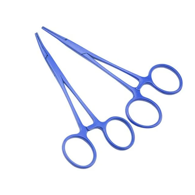 Stainless Steel Hemostat Hemostatic Forceps, Pet Ear Hair Pull Forceps Pet Forceps