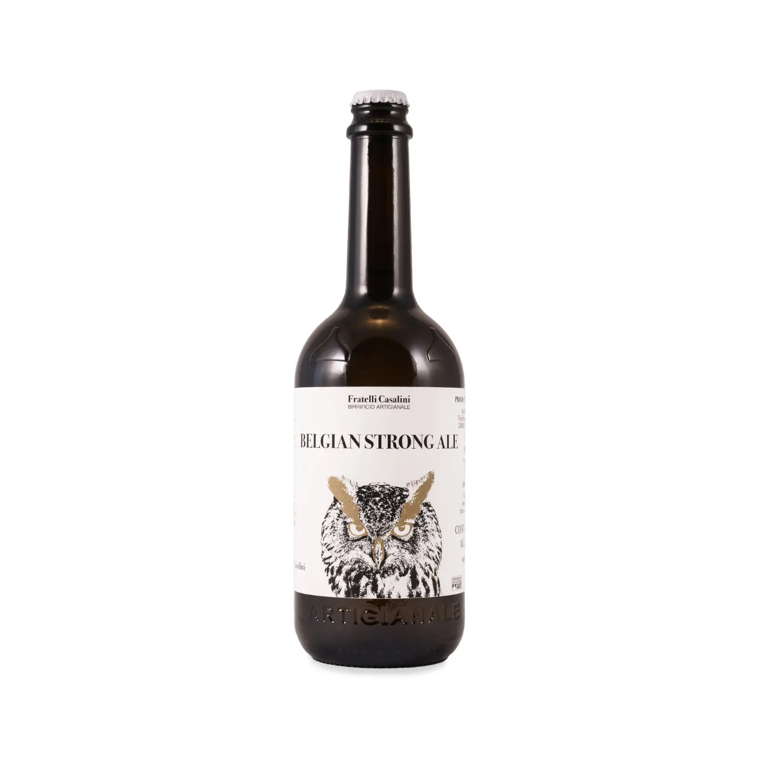 Made in Italy Belgian Strong Ale - 75cl Beer Bottles -  Strong Beer with a Rich Aromatic Profile - Brewing Beer