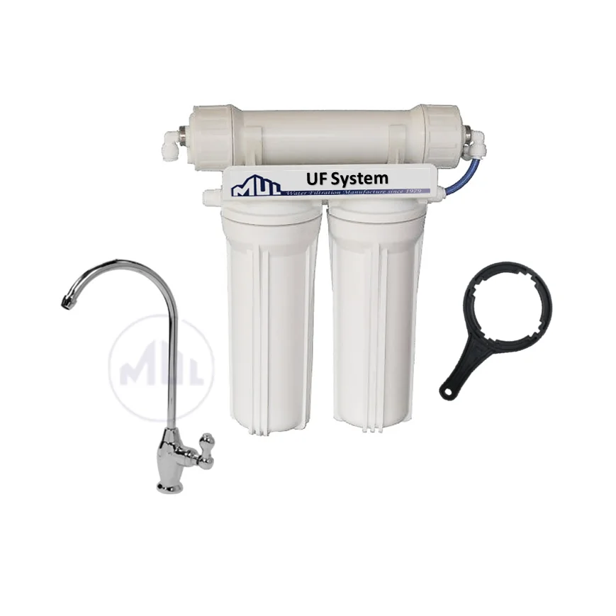 Non electric 3 stage UF Water Filtration System