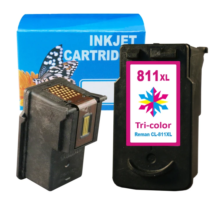 Remanufactured PG-810 CL-811 XL refilled Ink Cartridge for canon 810 cartridge pg810 cl811