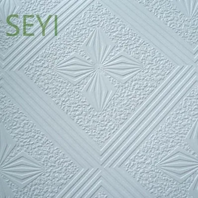 Acoustic False Ceiling Tiles Pvc Gypsum Board Decoration Ceilings
