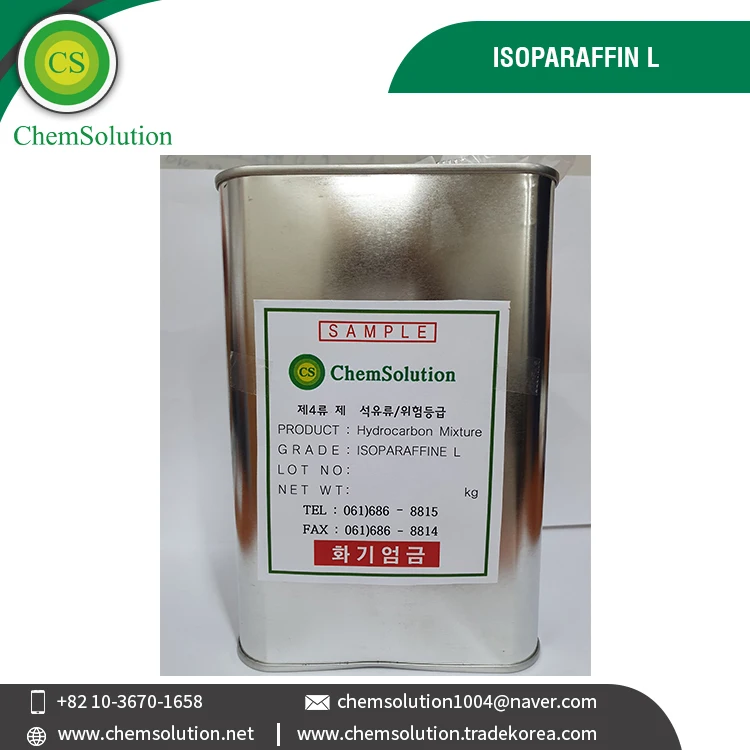 Wide Variety Supreme Quality 99.9% Purity Industrial Grade Isoparaffin L Solvent at Reasonable Price