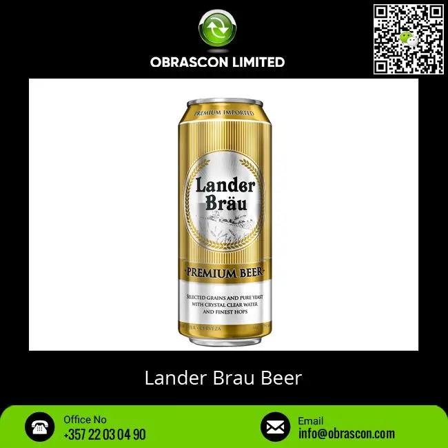 Лидер продаж сладкий солод суперкреативного качества ароматизатор 550 мл может упаковывать 5% спирта с содержанием сильного пива Lander Brau