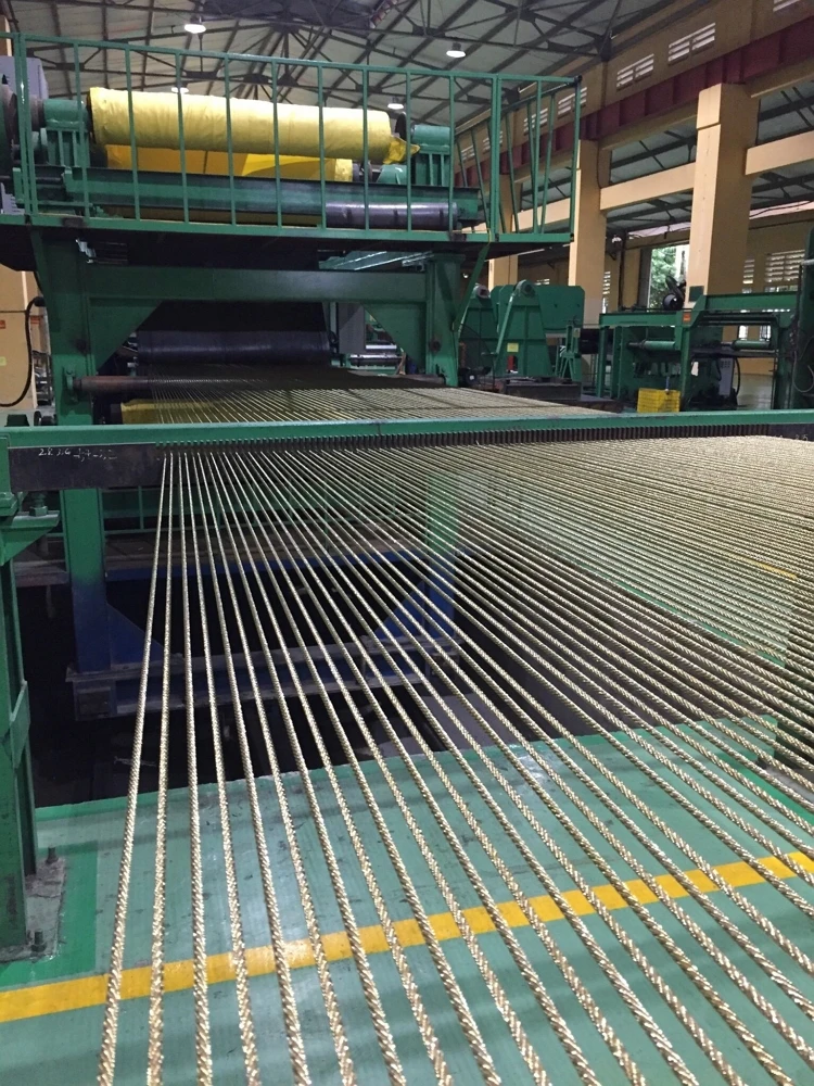 Резиновый Конвейерный стальной шнур B800 прочность до B2200 макс. 3500 Н/м