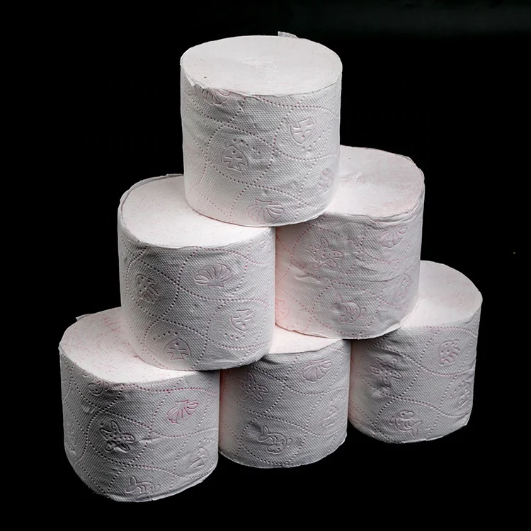 Wholesale Customized Super Quality High Absorbent White Label Standard Roll Printed Toilet Tissue