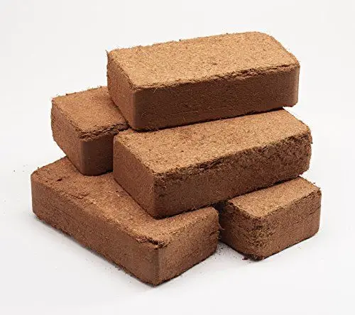 100% Organic 650g coco coir briquette bricks Compressed Coco Coir Peat Brick pith for Best Harvesting