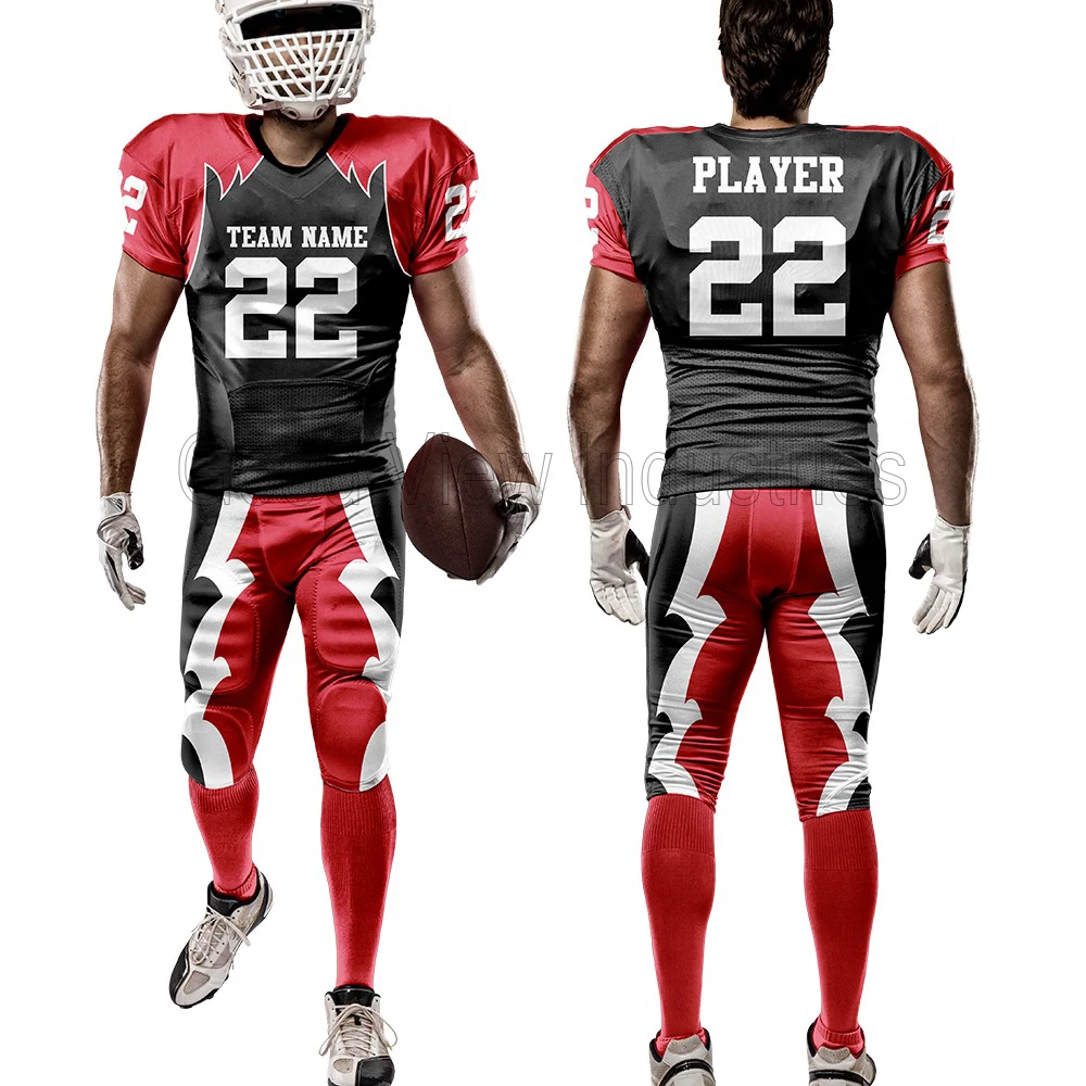 Customized practice wear American football uniform