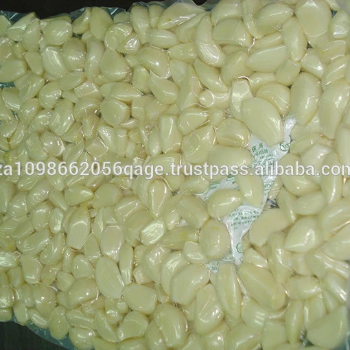 
Fresh Pure White Peeled Garlic 