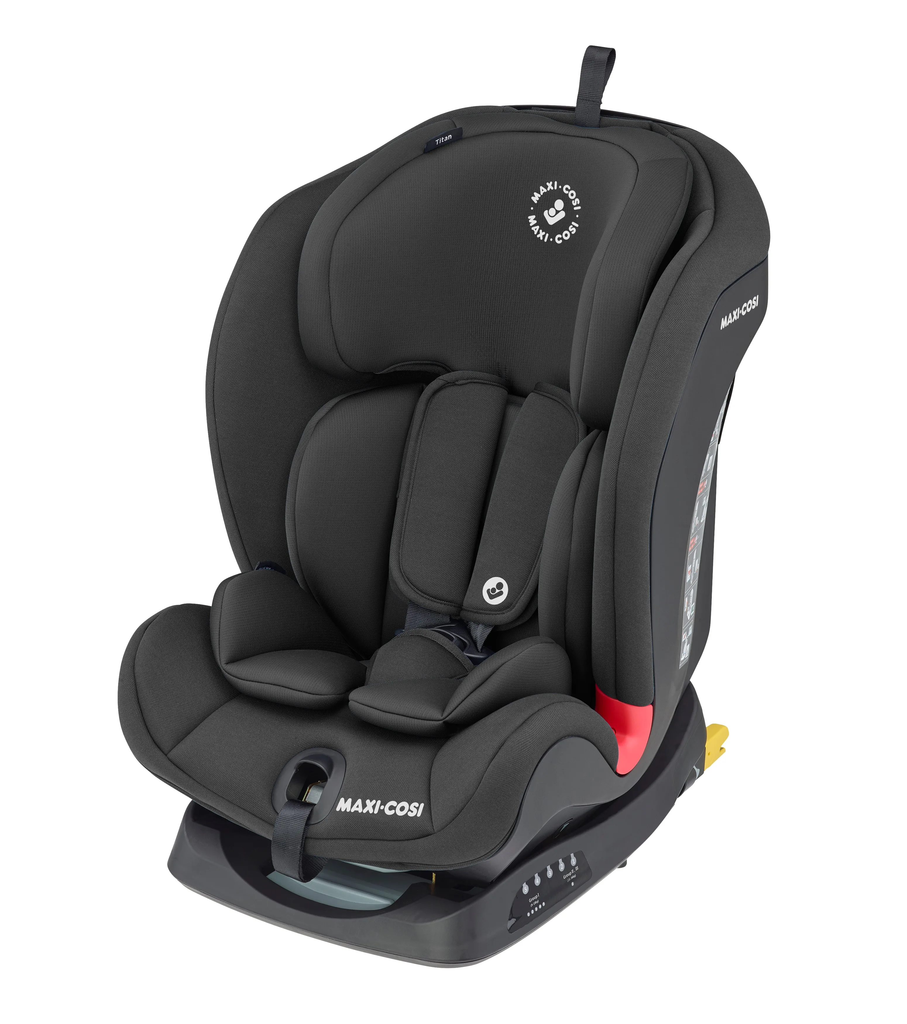 
Basic Black Baby Car Seat Maxi Cosi Titan Gr. 1/2/3 for sale 
