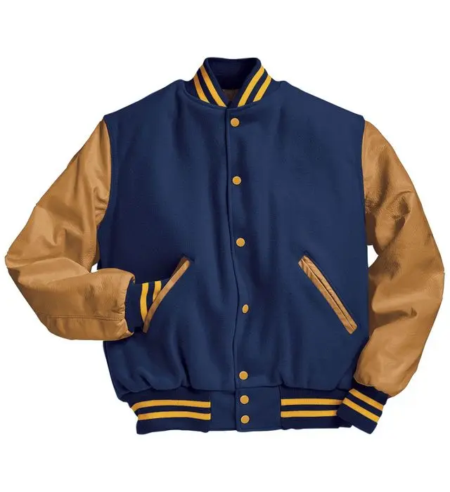 OEM Special Embroidery Custom Varsity Bomber Jacket Baseball Jacket For Men plus size Versity Jacket