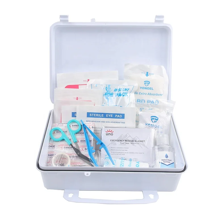 High standard First Aid Kit Metal First Aid Kit Box red corss Wall Mounted First Aid Kit Box For Clinic Hospital
