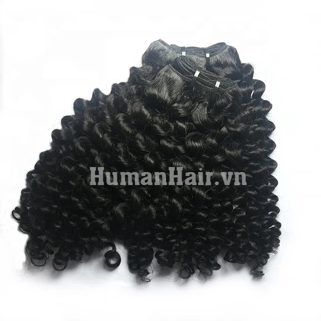 The best curly hair no chemical 8a 9a 10a from Vietnam human hair supplier double discount in cheap price do dropshipping