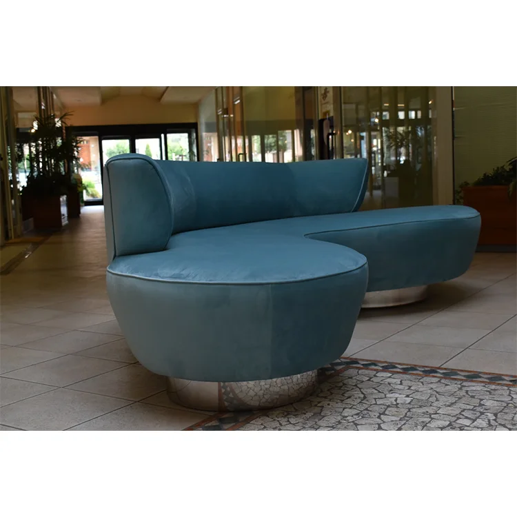 
Italian Handmade Quality Solid Wooden Velvet Fabric Sofa Comfortable Soft Sofa Sets For Living Room Hotel Restaurant Modern 