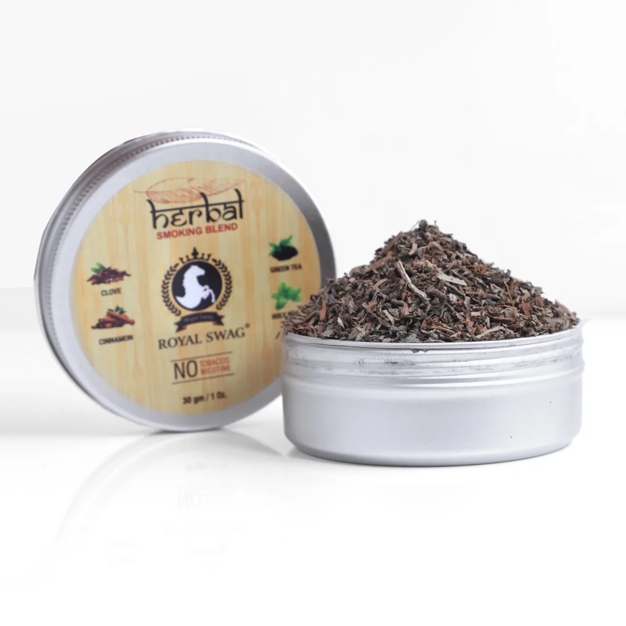 Royal Swag Tobacco & Nicotine Free herbal Smoking Mixture With 100% Natural Herbal Smoking mix Blend