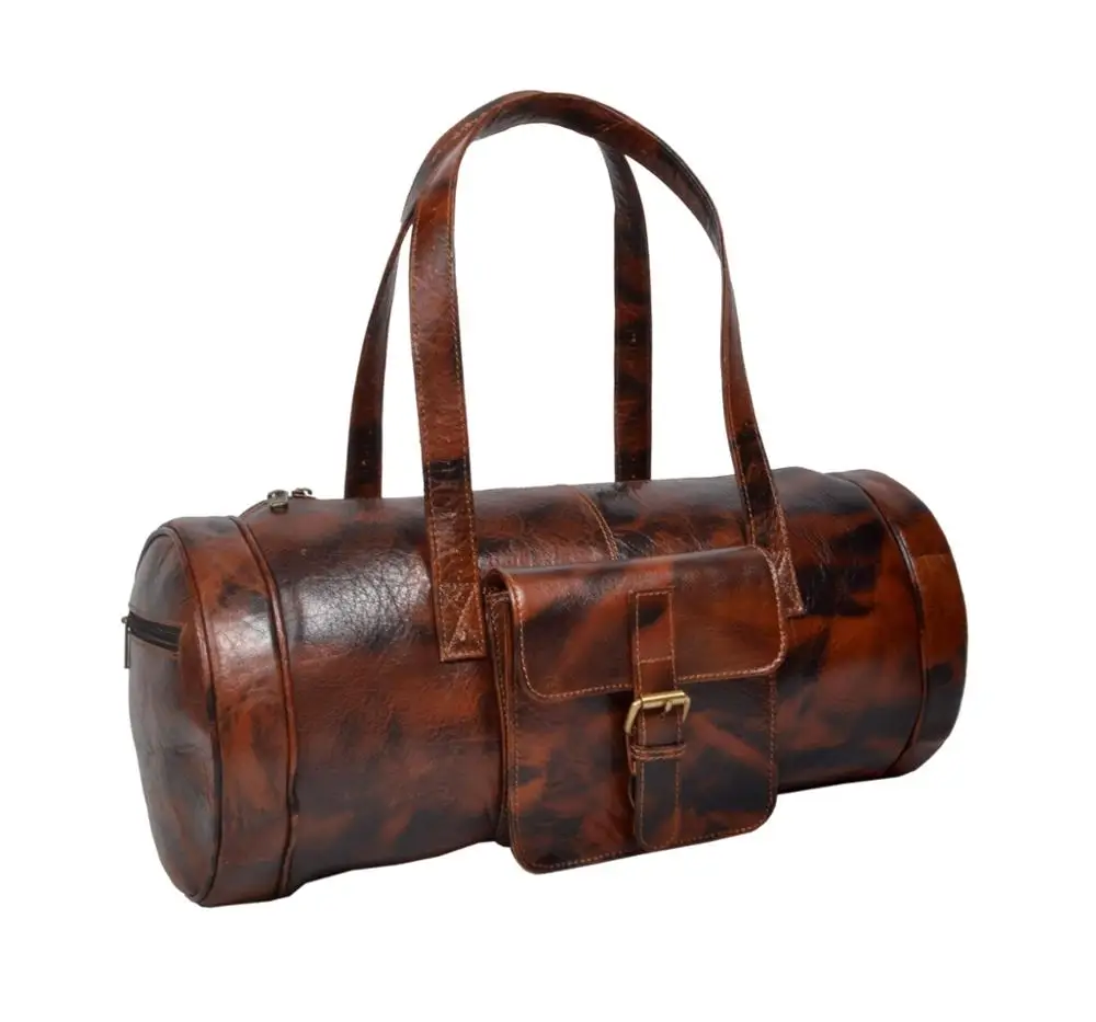 Genuine Leather Duffel Bag For Man And Woman Garment Bag best carry on Luggage Your Shoes  In Real Leather Bag For Unisex